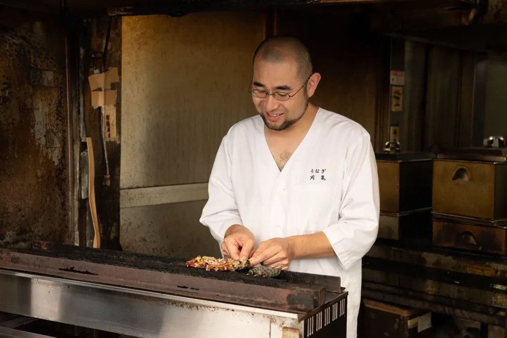 鰻魚川龜的老闆
