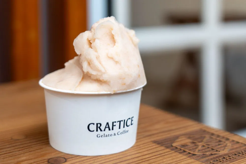 ジェラテリアクラフティスのジェラート