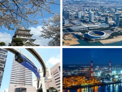 異なる魅力のある4つの千葉エリア