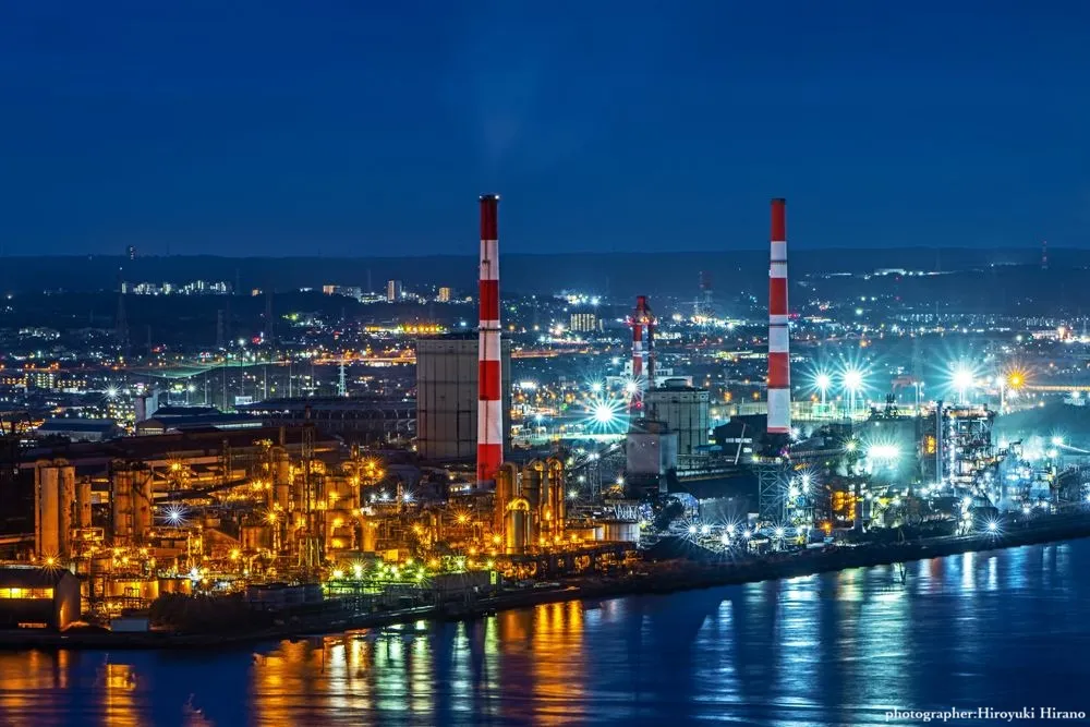 千葉みなとエリアの夜景